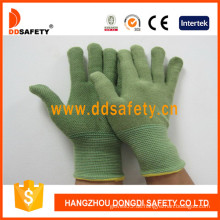 Grüne Bambusfaser mit Latex-Handschuhen-Dnl315